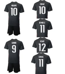 22-23 Customised Soccer Jerseys SetS With Shorts yakuda local boots online store Dropshipping Accepted 10 ZIDANE MBAPPE 11 DEMBELE 12 HENRY 11 COMAN 9 GIROUD football