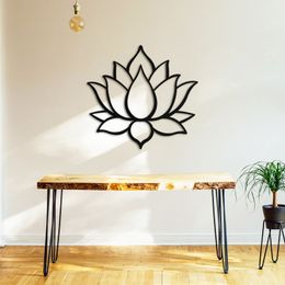 Lotus Flower Wall Art, Metal Wall Decor, Outdoor Metal Wall Art Mandala Decor