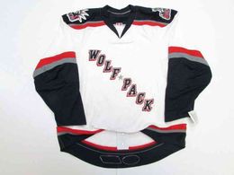 rare STITCHED CUSTOM WOLF PACK AHL Hockey Jersey Add Any Name Number Men Youth Women XS-5XL