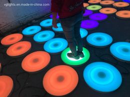 Hot Selling RGB 3in1 Interactive Circle Colourful Decoration Dance Floor