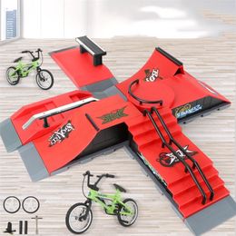 Finger Skateboards Ramp Parts Set Toy Bike s Training Sport board s Park for Children 220608gx