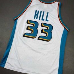 Chen37 Custom Men Youth women Grant Hill Vintage Champion Basketball Jersey Size S-3XL or custom any name or number jersey