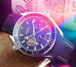 Popular Mens Nylon Fabric Belt watches 41mm Automatic Mechanical Movement Sports Self-wind Crime Wristwatch elegant noble super top model clock