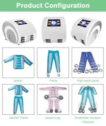 Professional touch screen 3 in 1 infrared pressotherapy machine air compression suit lymph drainage massage equipment