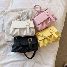 Hot Sell Popular Luxury Women Handbag Ladies Small Shoulder Underarm Bag PU Leather Crossbody Bags G220531