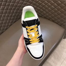 High-quality Men's hot-selling fashion catwalk casual shoes soft leather sneakers thick-soled flat-soled comfortable shoes EUR38-45 adasdawsasdad