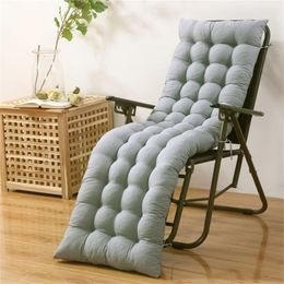 Cushion Mat For Recliner office Chair seat Folding Thick Garden Sun Lounge Seat Cushion Sofa Tatami Mat No Chair 201226