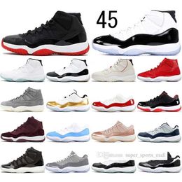 23 basketball Canada - 2022 hot jumpman 11s Basketball Shoes for women men Red velvet concord 23 Bred CAP AND GOWN Sport Sneakers Game Royal Mens Trainers