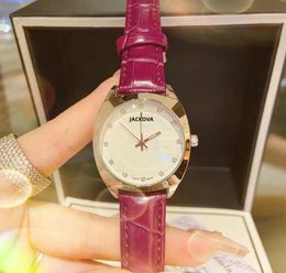 popular fashion womens quartz watch 33mm Genuine Leather Cystal Ladies watches super nice small Lovers Trend Student Vintage Wristwatch Wedding Anniversary Gift