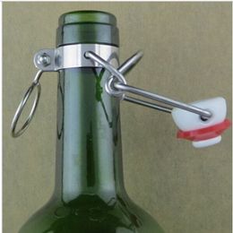 12PCS Ez cork Cap Flip Top Stopper Root Beer Bottles Replacement Swing Tops Homebrew Brewing Wine Stoppers 220809