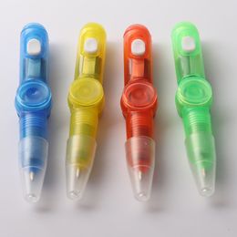 Children's toy pens decompression artifact fingertip gyro led luminous ballpoint pen creative gifts LK0065
