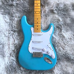 in stock 2022New electric Guitar blue Colour rose wood fingerboard 22 fret