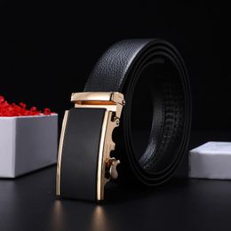Belts Plus Size 130 140 150cm Men Belt Genuine Leather Automatic Buckle Fashion Classic Luxury Business Straps 2022BeltsBeltsBelts