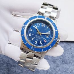 Brand Men Wrist Watches Luxury Hight Quality Automatic Mechanical Stainless Steel Band Waterproof AAA Clock BR106