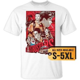 Men's T-Shirts Ghostbusters V1 Poster Men T Shirt Natural White Grey All Sizes S-5XLMen's