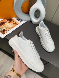 Top Quality Shoes Fashion Sneakers Men Women Leather Flats Luxury Designer Trainers Casual Tennis Dress Sneaker 65498456