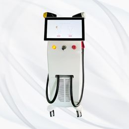 Professional Double Handle Diode Laser Diodo Hair Removal Machine awesome factory whole sales price for home spa clinic use
