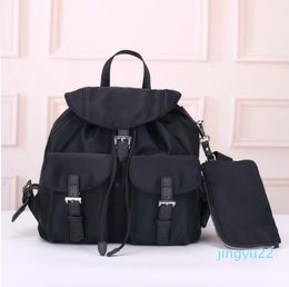 2022 new fashion Twin set fashion canvas backpack for women fashion back pack for men shoulder bag handbag classic backpack messenger bag