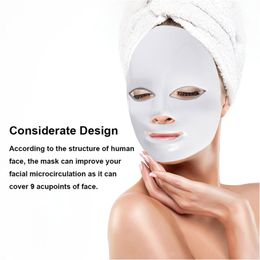 7 Colours Led photon light therapy fir Beauty facial Mask Infrared Home Use PDT Mask Face skin treatment shield for home personal usage