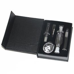 Hookah Mini Nectar Bong Kit 10mm with Glass titanium nail Nectar Pipe quartz tip smoking water pipes