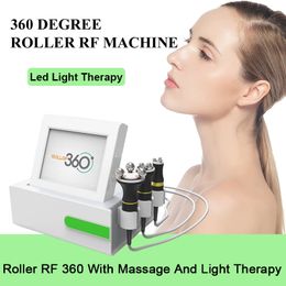 3D Radiofrequency RF Machine Face Tightening Skin Rejuvenation Facial Lifting Device 360 Degree Roller RF Equipment For Wrinkle Removal And Body Shaping