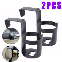 Car Organiser 2PCS Universal Truck Door Cup Seat Back Mount Beverage Drink Bottle Holder Stand Rack For Auto Vehicle Interior Supplies