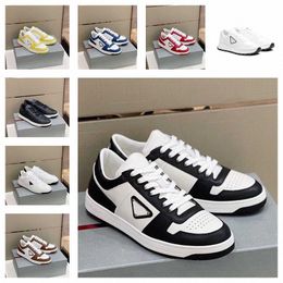 2022 Men Sneakers Shoes PRAX 1 prads shoe Technical Fabric Re-Nylon Breathable Chunky Rubber Lug Sole Casual Walking Party Wedding Footwear 