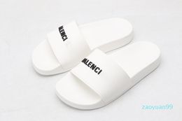 Lovers new slippers, household non slip indoor floor sandals, men and women Waterproof Black, white and green in summer66