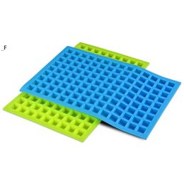 Summer Silicone Ice Molds 126 Lattice Portable Square Cube Chocolate Candy Jelly Mold Kitchen Baking Supplies BBB15480