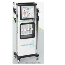 7 handles hydro water oxygen jet peel hydra meso facial oxygen Alice super bubble dermabrasion machine