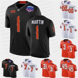 MMit88 2022 Fiesta Bowl College Football Playoff Jersey Tanner Brown Kolby Harvell-Peel Jaylen Warren Spencer Sanders Tay Martin Custom Jerseys