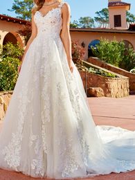 Eye Catching White Wedding Dress with Bolero Bridal Gowns Sweetheart Floral Applique Beads Sequins Sweep Train