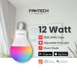 6W 12W 15W E27 RGBW LED Light Bulb RGB COB Spotlight 16 Colour Change Christmas with Remote