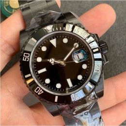 KT Men's Watches Watch 116610 40MM Black Dial Calendar Mechanical Automatic Sapphire Glass Stainless Steel Bracelet Luxury Wristwatches