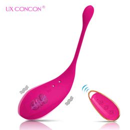 NXY Powerful remote control wireless vibrator female egg wearable g-point vibrator love egg jump sex toys goods for adults 18 woman 220411