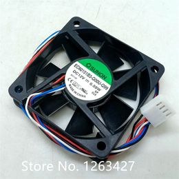 Wholesale fan: 6015 12V EC60151B3-Q00U-Q99 6CM 0.59W Ultra-quiet 4-wire temperature-controlled chassis fan