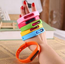 Kid Mosquito Repellent Bracelet Silicone Wristband Plant Control Essential Oil Capsule Mosquito-Repellent Band Pest Bug-Control SN454