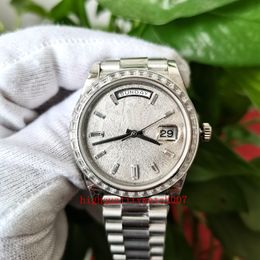 original watches for men b factory Automatic Mens Eta 2813 Movement Silver Dial Diamond 40mm 228238 228396tbr-0027 new version Stainless Steel bracelet Watches