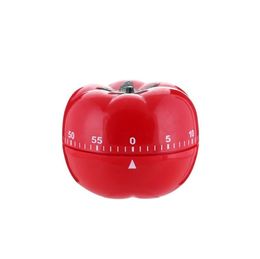 Creative Mechanical Cooking timer ABS Tomato Shape Timers For Home Kitchen 60 Minutes Alarm Countdown Tool SN6733