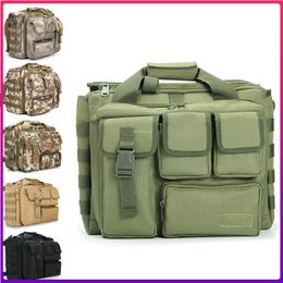 Outdoor Bags Tactical Laptop Bag Sports Military Army Camouflage Handbag Shoulder Crossbody For Hunting Camping Hiking