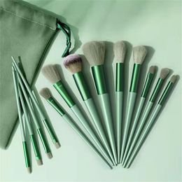 13pcs Professional Makeup Brush Set Travel Foundation Powder Concealer Eye Shadows Eyeliner Eyeshadow Make Up Brushes Kit