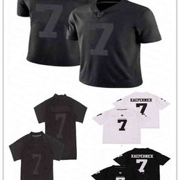 Chen37 Men's Colin Kaepernick Icon 2.0 Jersey Football True to #7 IM WITH KAP IMWITHKAP Sticthed Shirt