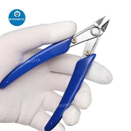 Professional Hand Tool Sets Multifunctional 5" Diagonal Pliers Mini Curved Nose Cutting For Wire Cable Phone Repair Electronic ToolsPro