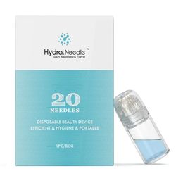 Hydra needle 20 pins cosmetic skin particles set suitable for face 0.25 mm titanium fine needles household safe and effective beauty tool