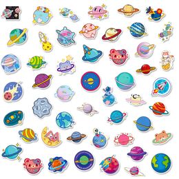 50Pcs Space Stickers Non-Random For Car Bike Luggage Sticker Laptop Skateboard Motor Water Bottle Snowboard wall Decals Kids Gifts