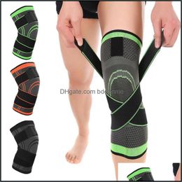 Elbow Knee Pads Sports Safety Athletic Outdoor Accs Outdoors Support Professional Protective Pad Breathable Bandage Brace Basketball Tenni