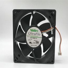 Wholesale fan: 9CM 12V 0.10A 9025 U92T12MMB7-53 three-line projector cooling fan