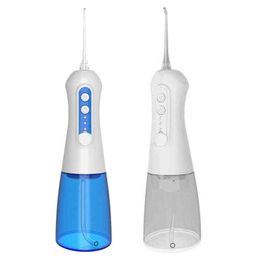 Portable Water Flosser High Quality Cordless Oral Irrigator Dental Jet For Teeth USB Rechargeable 300ml 220518