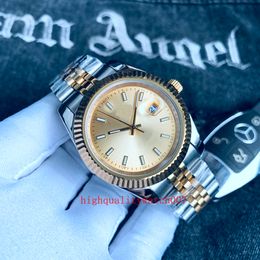 High Quality Jubilee Bracelet White Wristwatches Yellow Blue Black Dial 18K Yellow Gold 126.334 126.33 126.231 ETA 2813 Movement 41mm 36mm Automatic Mens Watch Watches