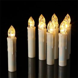 Creative LED Candle Lamp Simulation Flame Tea Light Home Birthday Tea Candle Light Party Wedding Candels Safety Home Decoration T200601